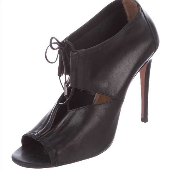 Aquazzura Peep Toe Heels - Picture 6 of 8